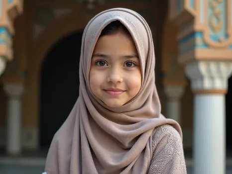 Graceful Muslim Girl