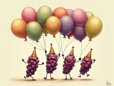 Grape Balloon Party
