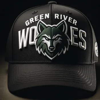 Green River Wolves Hat Design