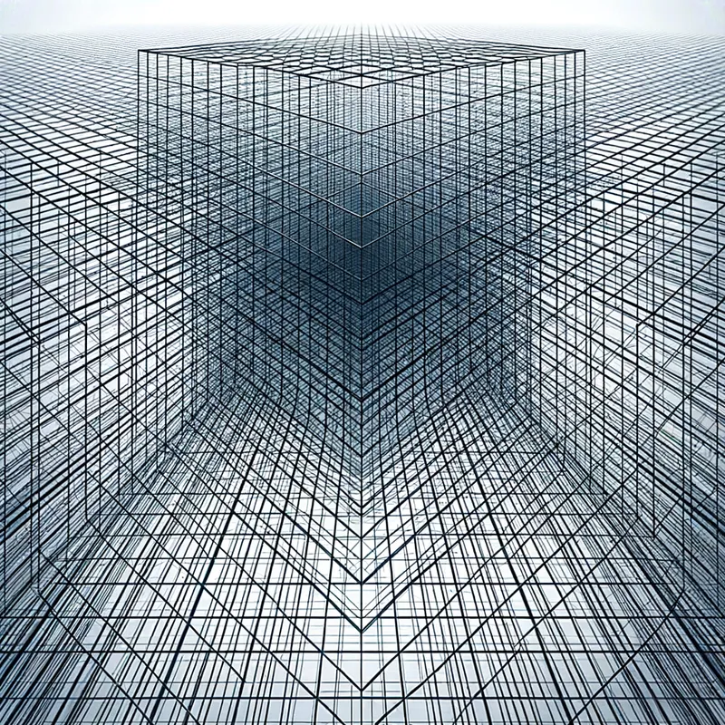 Grid Pattern Display - Tangra AI Image Generator