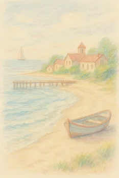 Hand-Drawn Seaside