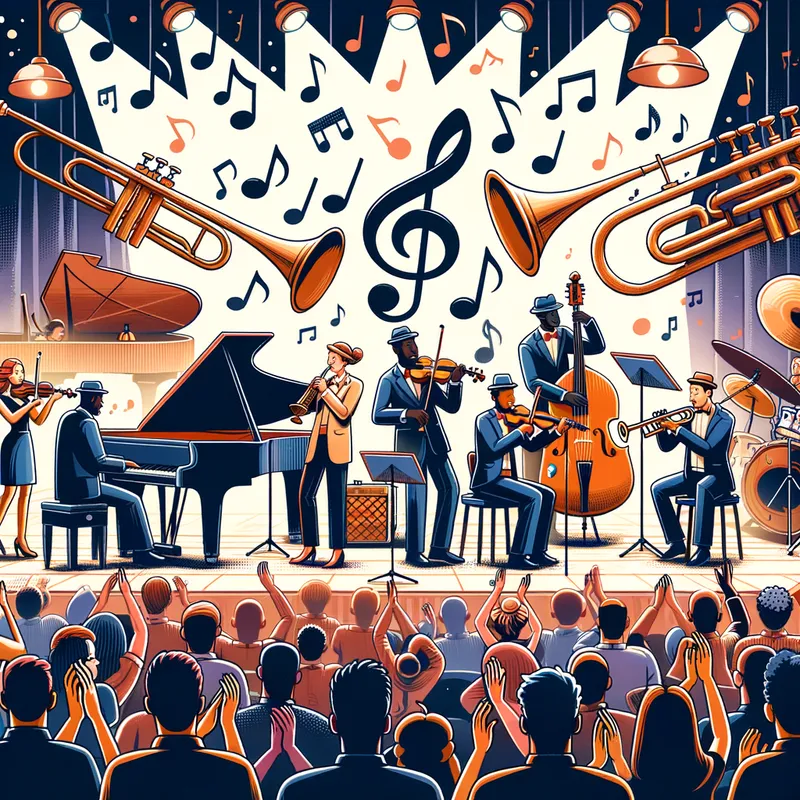 Harmonic Rhythm Essence - Music - AI image generated with Art