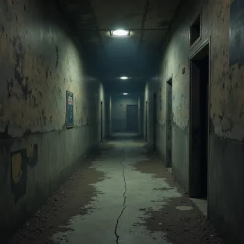 Haunted Hallway Walls