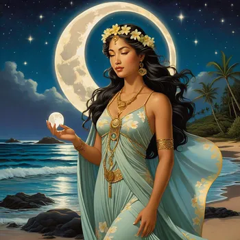 Hawaiian Moon Goddess