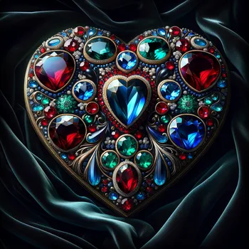 Heart of Velvet and Gems