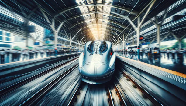 High-Speed Rail Departure