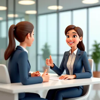 Hiring Success: Confident Candidate