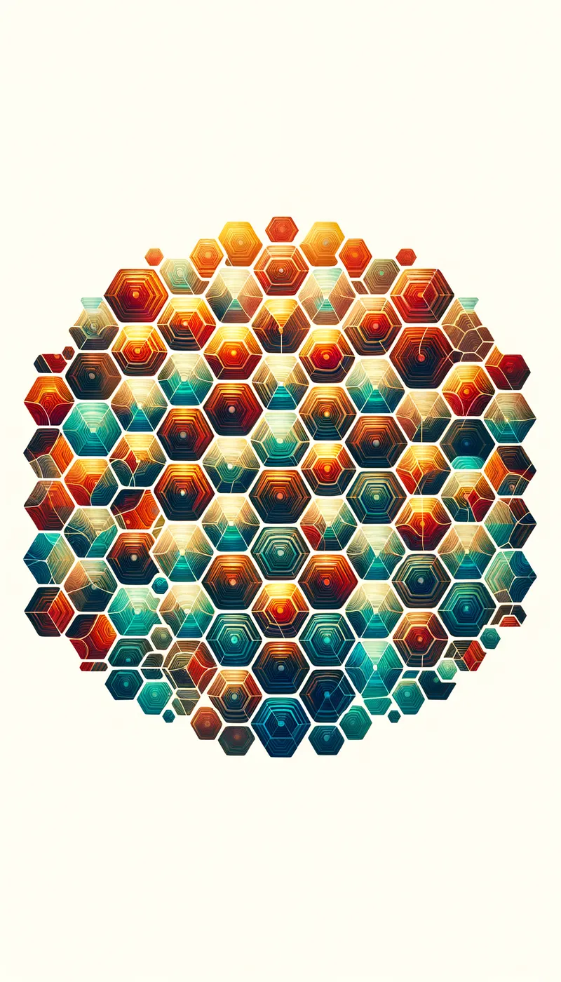 honeycomb pattern plot using python ~ computer... Honeycomb Pattern - Tangra AI Image Generator