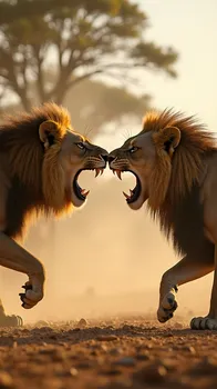 Hybrid Showdown: Savanna Standoff