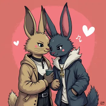 Hyena & Bunny: Femboy Rock-Rap