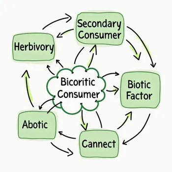 Interaction Web in Ecosystem