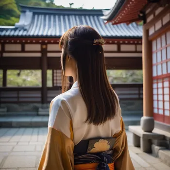 Japanese Beauty in Temple Retreat