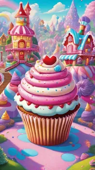 Kawaii Cupcake Candyland