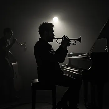 Late-Night Muted Trumpet Cool Jazz
