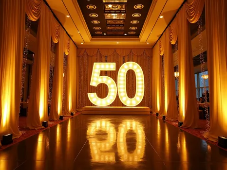Lavish 50th Birthday Gala
