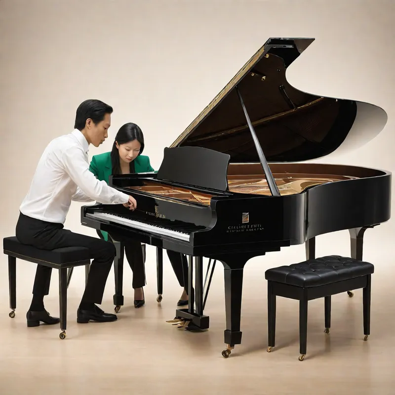 Legato Strings Nocturne - Create an ensemble piece for piano and string quartet that captures the expressive, seamless legato phrasing of Chopin, emphasizing lyrical interplay between piano and strings.