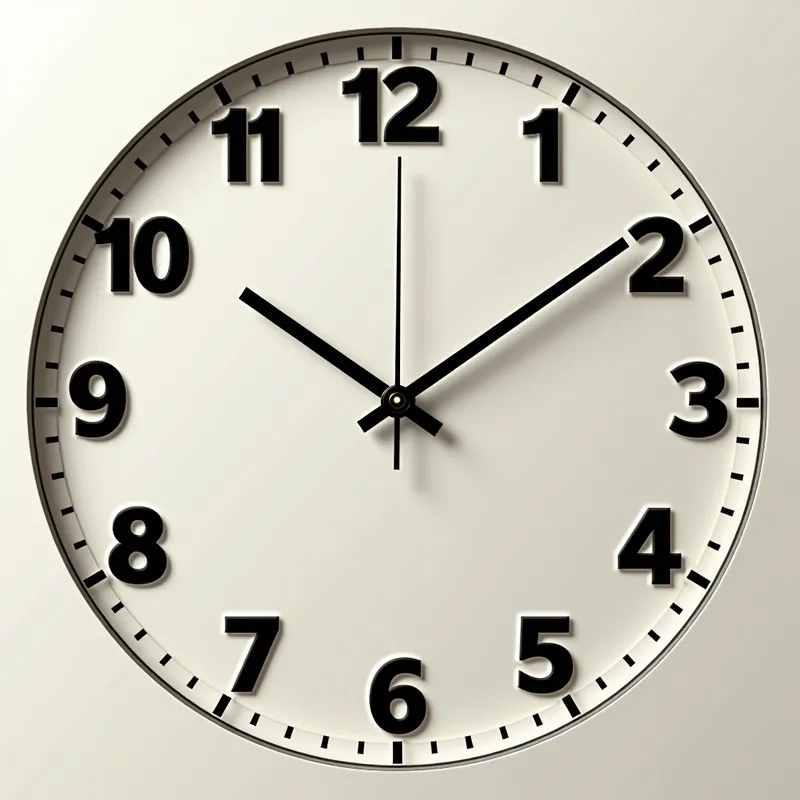 Lettered Clockface - TIME CHANGE - A beautifully rendered clockface where the usual numbered indices are replaced by single bold letters: 'T', 'I', 'M', 'E', '4', 'A', 'C', 'H', 'A', 'N', 'G', 'E', spaced perfectly around the dial in a flawless circle, just like a premium timepiece. Each letter is evenly set with no uneven kerning. Slim, subtle clock hands: the minute hand points at 'E' and the hour hand rests just before 'G', showing the time 11:03. The hands are refined and understated, ensuring the focus is on the elegant letter arrangement. - AI image generated with Text