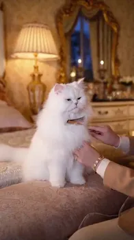 Luxurious Cat Grooming