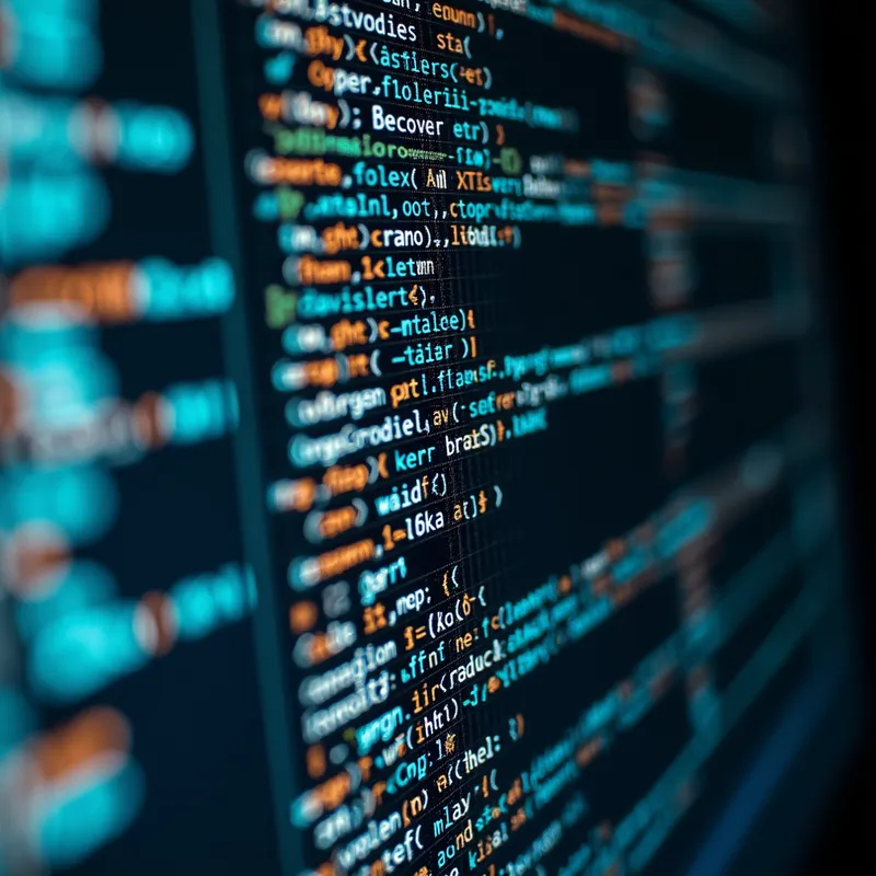 Macro Grainy Computer Screen Close-Up - computer screen stadick - AI image generated with Text - grain effect, close-up macro photograph