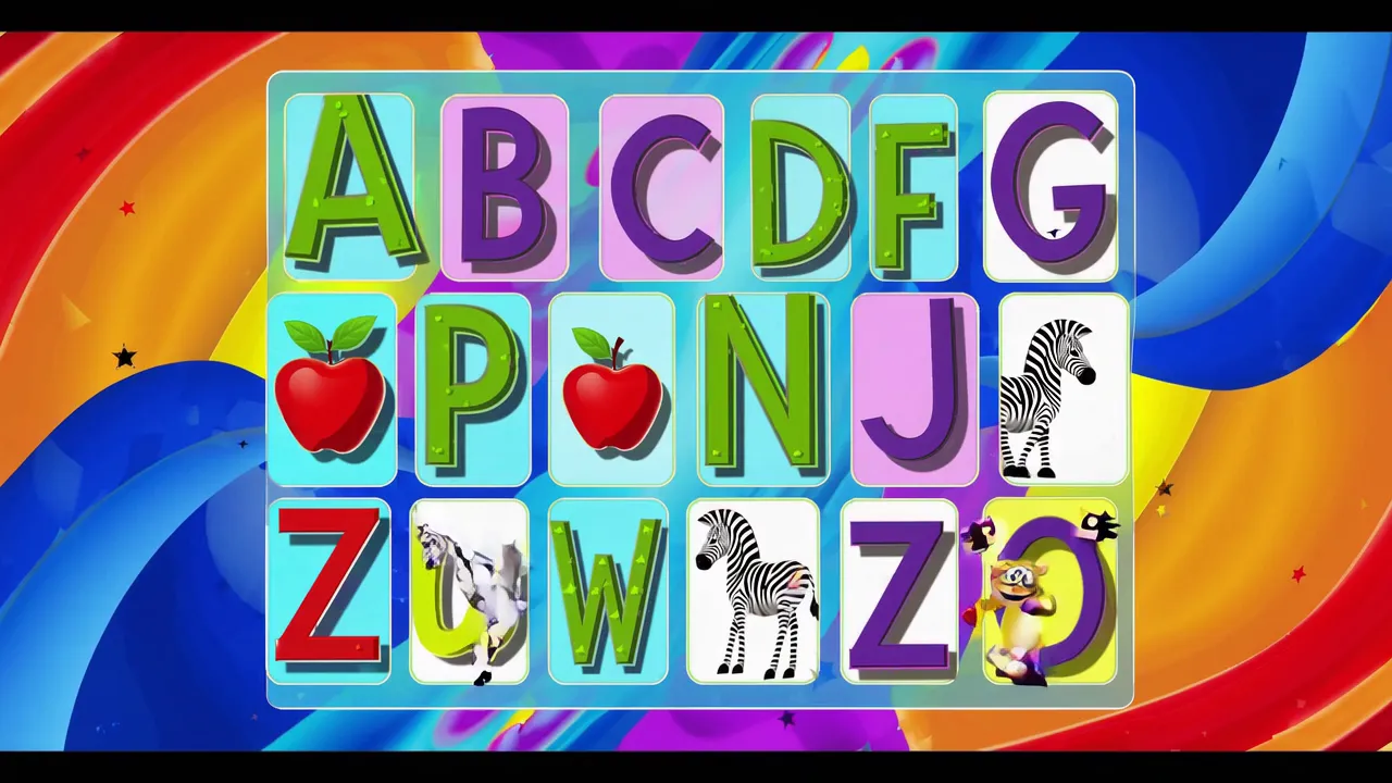Magical Alphabet Rhymes 🎶 - A is for apple, B is for ball,
C is for cat, and D stands tall.
E is for elephant, F is for fish,
G is for goat, who jumps with a swish!
H is for hat, I is for igloo,
J is for jelly that’s wobbly too!
K is for kite, flying up so high,
L is for lion with a mighty cry!
Roar! 🦁
🎶
M is for monkey, swinging in trees,
N is for noodles with lots of cheese!
O is for octopus deep in the sea,
P is for penguin, waddling with glee!
Q is for queen with a shiny crown,
R is for robot dancing around.
S is for sun that shines so bright,
T is for turtle, slow but right!
🎶
U is for umbrella when it rains,
V is for van driving through the lanes.
W is for whale with a giant spout,
X is for xylophone, play it out!
Ding ding ding! 🎶
Y is for yo-yo spinning so fast,
Z is for zebra, running past!
🎵
Now we know our ABCs,
Come sing again and dance with me!
🕺💃