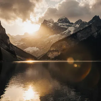 Majestic Mountain Sunrise