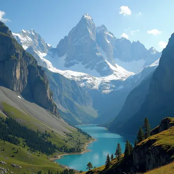 Majestic Mountain Vista