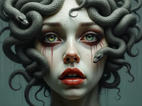 Medusa's Sorrowful Gaze