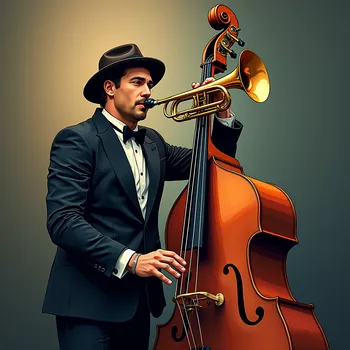 Mellow Brass & Upright Bass Jazz