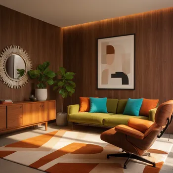 Mid-Century Modern Living Room