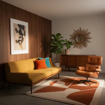 Mid-Century Modern Living Room