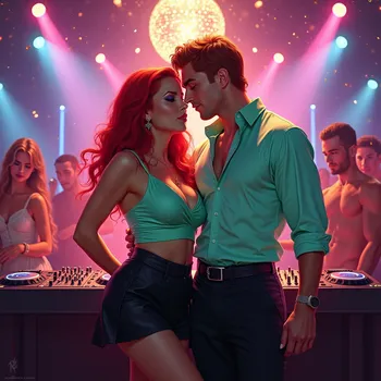 Midnight Dance Under Neon Lights