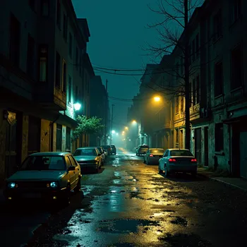 Midnight Streetscape
