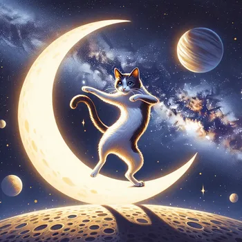 Milky Way Cat Shuffle