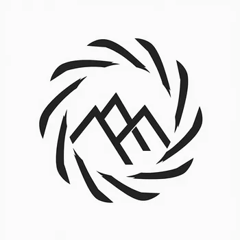 Minimal Mountain Aperture Icon