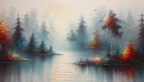 Mist-Shrouded Autumn