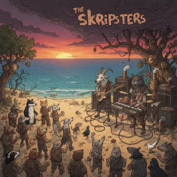 Moebius-Style Band at Sunset Island