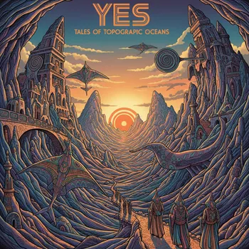 Moebius' Yes Album Cover Reimagined