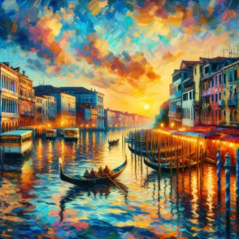 Monet's Venice Serenity