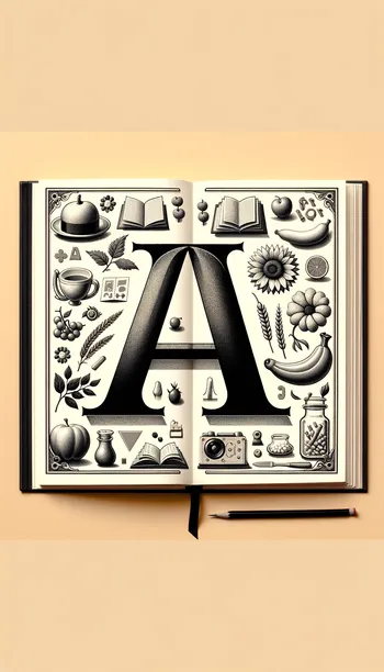 Monochrome Alphabet Adventure