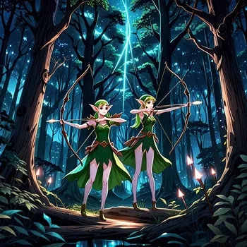 Moonlit Elf Archers