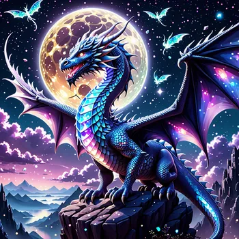 Moonlit Gem Dragon