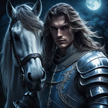 Moonlit Knight Portrait