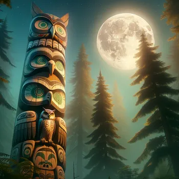 Moonlit Totem Watch