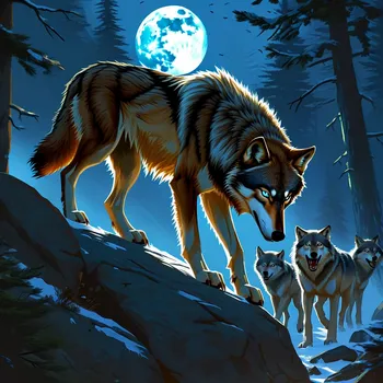 Moonlit Wolf Commander