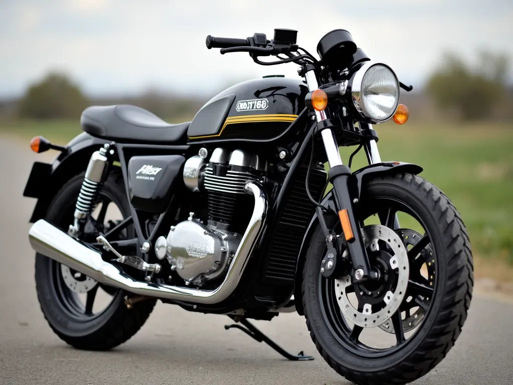 Motorcycle Road Adventure - motorclye - AI image generated with Photorealistic 2