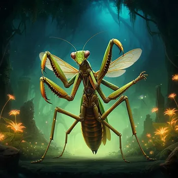 Mystic Forest Praying Automaton