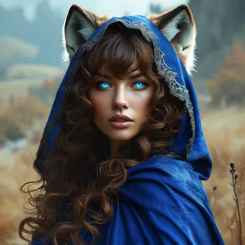 Mystic Woman with Wolf Ears