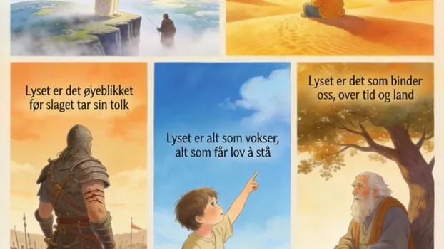 Mystical Light Shining Ahead