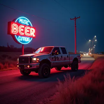 Neon Nights: Country Pickup Party
