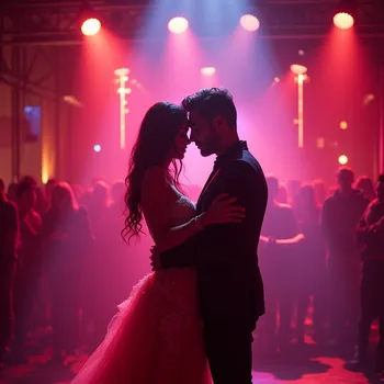 Neon-Rot Hardstyle: Liebe in Flammen